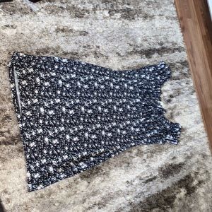 A floral print dress